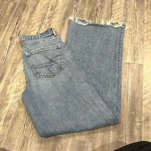 American Eagle Super High Rise Baggy Wide Leg Jean